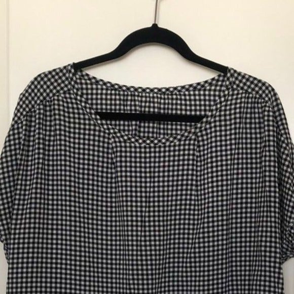 Top Gingham check Women's Size M - Picture 2 of 6